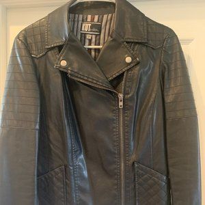 Kut from the Kloth Small Black Moto Jacket
